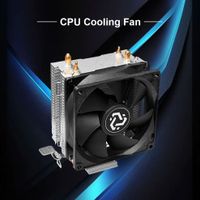 enfriador de aire de cpu de 2 tubos de calor x79 x99 ventilador de refrigeracion de procesador de 4 pines para intel lga 775 1366 1151 1155 1200 1700 2011 amd am3 am4 am5