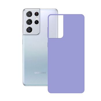 Ksix Funda Silk Lavanda para Samsung Galaxy S21 Ultra 5G