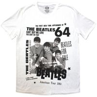 the beatles tops y camisetas 1964 para mujer