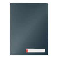 leitz cosy privacy view carpeta con pestanas gris terciopelo a4 3 unidades