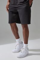 pantalon corto man active holgado con estampado training dept negro
