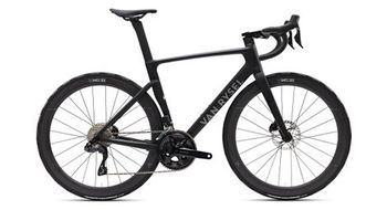 Van rysel rcr bicicleta de carretera shimano 105 di2 12s 700 mm negro 2025