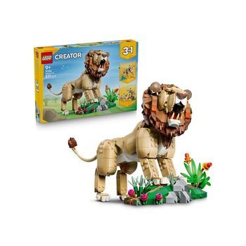 Juego De Construccion Fauna Salvaje: León Majestuoso Lego Lego Creator