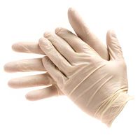 powder free latex gloves gl8883 size large box of 101
