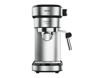 Cafetera express - Cecotec Cafelizzia 790 Steel, 1350W, Calentamiento rápido, 20 bar, 1.2 L, 1-2 cafés, Inox