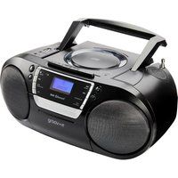 ultimate gv-ps933 bluetooth boombox - black black