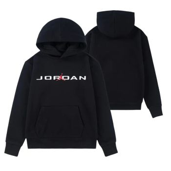 Sudadera Jordan Air Baseline French Terry Junior en Negro