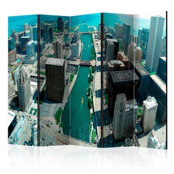 Biombo - Urban Architecture Of Chicago Ii (225x172 Cm)