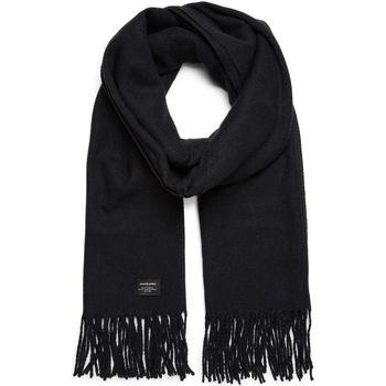 Jack & Jones Bufanda 12140332 JACSOLID WOVEN SCARF NOOS BLACK para hombre
