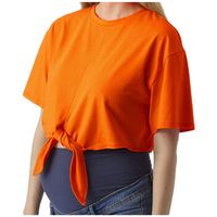 mamalicious tops y camisetas lkay cropped para mujer