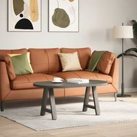 patas de mesa centro forma a 2 uds  patas para mesa acero antracita38x42-43 cm