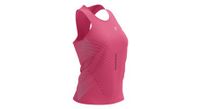 compressport performance singlet w rosa
