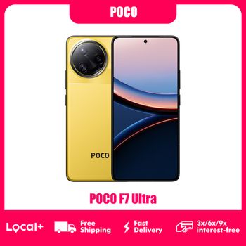 POCO F7 Ultra 5G NFC 12GB/256GB Sin Cargador, Pantalla AMOLED 2K 120Hz, Teléfono Celular