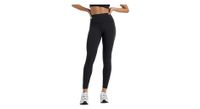 mallas 3 4 mujer new balance sleek pocket high rise negro