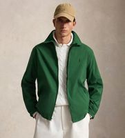 polo ralph lauren para hombre 710940744501 chaqueta de sarga con doble fuelle verde m casual poliester