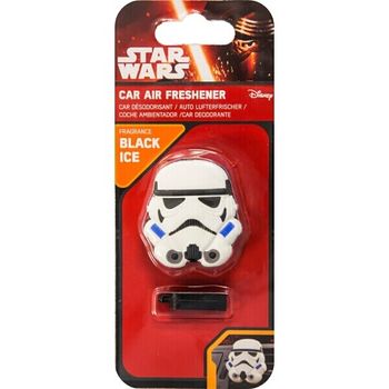 3D Vent Clip Clone Trooper Air Freshener - Black Ice