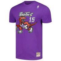 camiseta vince carter mitchell  ness nn toronto raptors violeta