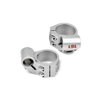 Cuello con clip LSL Speed Match par gris