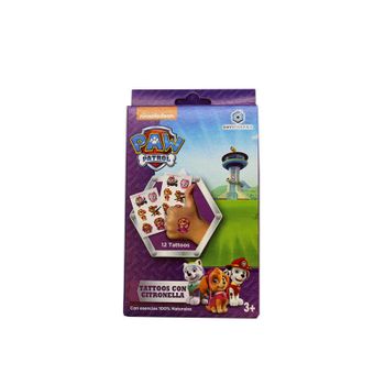 Tatuaje Citronella Patrulla Canina Rosa