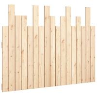 cabecerocabecero de camapanel de cabecera de cama de pared madera maciza de pino 108x3x80 cm