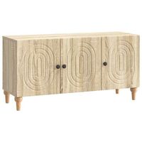 mueble de tv 99 x 345 x 50 cm roble sonoma vidaxl