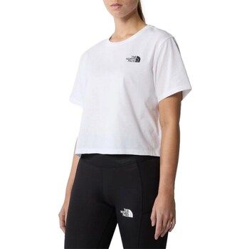 The North Face Camiseta Simple Dome Cropped para mujer