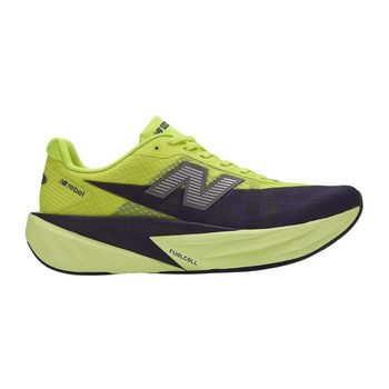 Zapatillas New Balance FuelCell Rebel v5 Verde Negro SS26, Talla 47.5 - EUR