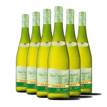 Lan Viña Esmeralda - Moscatel D.o. Penedès - Bodegas Torres Catalunya - P - Pack 6 Botellas 75 Cl - 13% Vol.