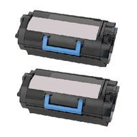 compatible twin pack dell 593-11187 black toner cartridges 2 pack