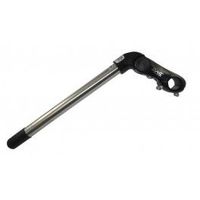 ergotec potencia cana kobra vario 254 222 110 mm300 aluminioacero inoxidable negroplata