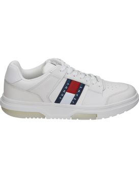 Zapatillas Para Hombre Tommy Hilfiger Em0em01576tcr Blanco 45