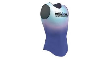 Camiseta de tirantes santini ironman championship nice 2024 violeta de mujer