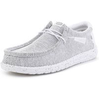 heydude zapatos wally sox stone white 40019-1ka para hombre