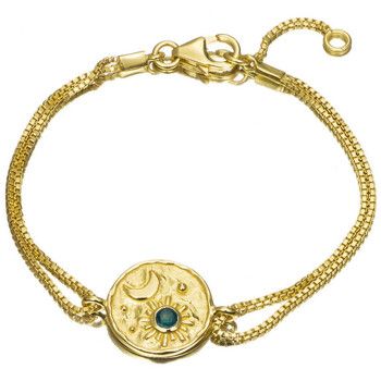 Jorge Revilla Pulseras Pulsera LUNA con piedra preciosa para mujer