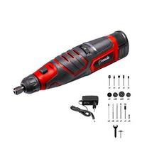 lijadora electrica sin cable con accesorios 12v casals cmg1205bc