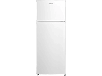 Frigorífico dos puertas - Teka RTF 2510, Estático, 143 cm, 204 l, Cajón FreshBox, Iluminación LED, Blanco