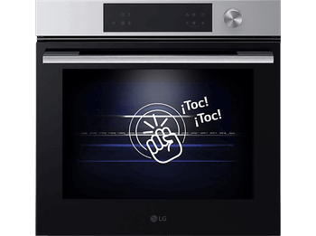Horno - LG WSED7613S, Multifunción, Pirolítico, 76 L, 59.2 cm, EasyClean™, ThinQ™, Acero inoxidable