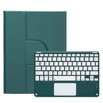 Royal Bailey Pd-c11 Funda Con Bluetooth Teclado Para Ipad Air 11(2024)/ipad Air 5 10.9(2022)/ipad Air 4 10.9(2020)/ipad Pro 11(2022/2021/2020/2018) Verde