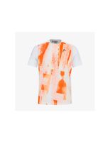 camiseta de padel head padel tech hombre naranja