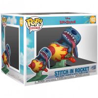 funko pop rides disney lilo  stitch en cohete