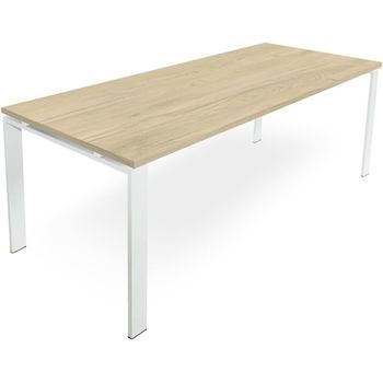 Mesa Marco Abierto. 180x60 Cm. Roble.