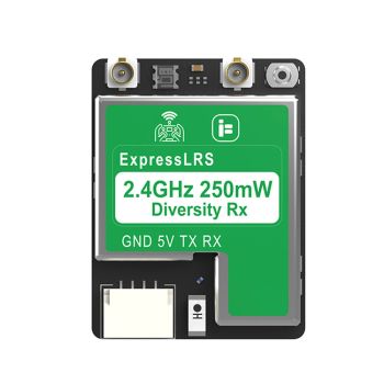 Receptor iFlight ELRS 2.4GHz/915MHz de 250mW/500mW con doble antena y verdadera diversidad para drones FPV de carreras R
