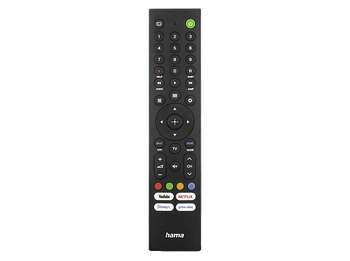 Mando a distancia - Hama 00221066, Para Televisores Sony IR, Infarrojo, Capacidad de aprendizaje, 4 botones aplicaciones, Negro