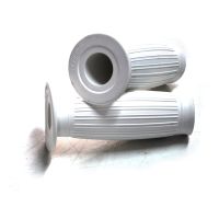 punos manillar old style mini 22mm blanco