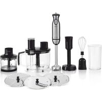 haeger extreme chopper batidora de mano con accesorios 1000w acero inoxidablenegro