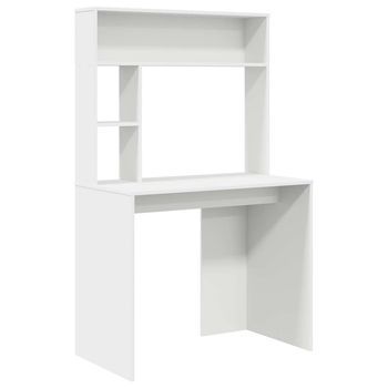 Escritorio 91 X 50 X 149 Cm Madera De Ingeniería Vidaxl
