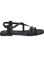 sandalias planas para mujer lrk 5552 negro 37