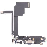 cable flexible original del puerto de carga del iphone 15 pro max - azul