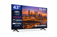 daewoo 43 43vb56qv qled 4k ultra hd