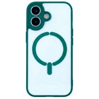 funda bumper compatible con magsafe con cubre camara compatible con iphone 16 plus